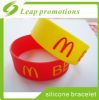 custom 1 inch silicone wristband silicone bracelet