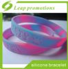 colorful promotional gifts swirl debossed bracelet